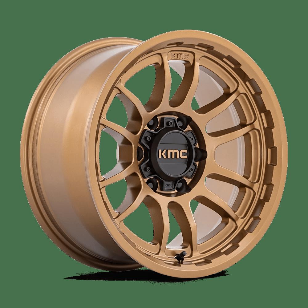 KMC KM727 WRATH 17X8.5 -10 6X139.7/6X5.5 MATTE BRONZE