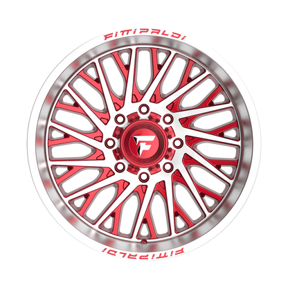 FITTIPALDI OFFROAD FA08MR 22X12, PCD 8X170, ET -44, CB 125.2-GLOSS RED MACHINED