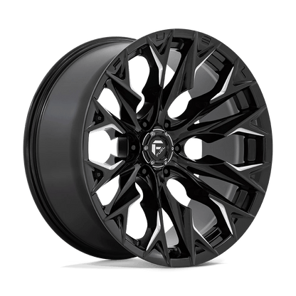 Fuel 1PC D803 FLAME 22X10 -18 6X135 GLOSS BLACK MILLED