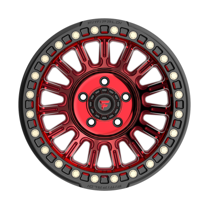 FITTIPALDI FB152R 17X9, PCD 5X5.00, ET -38, CB 71.5-METALLIC RED WITH RED TINT