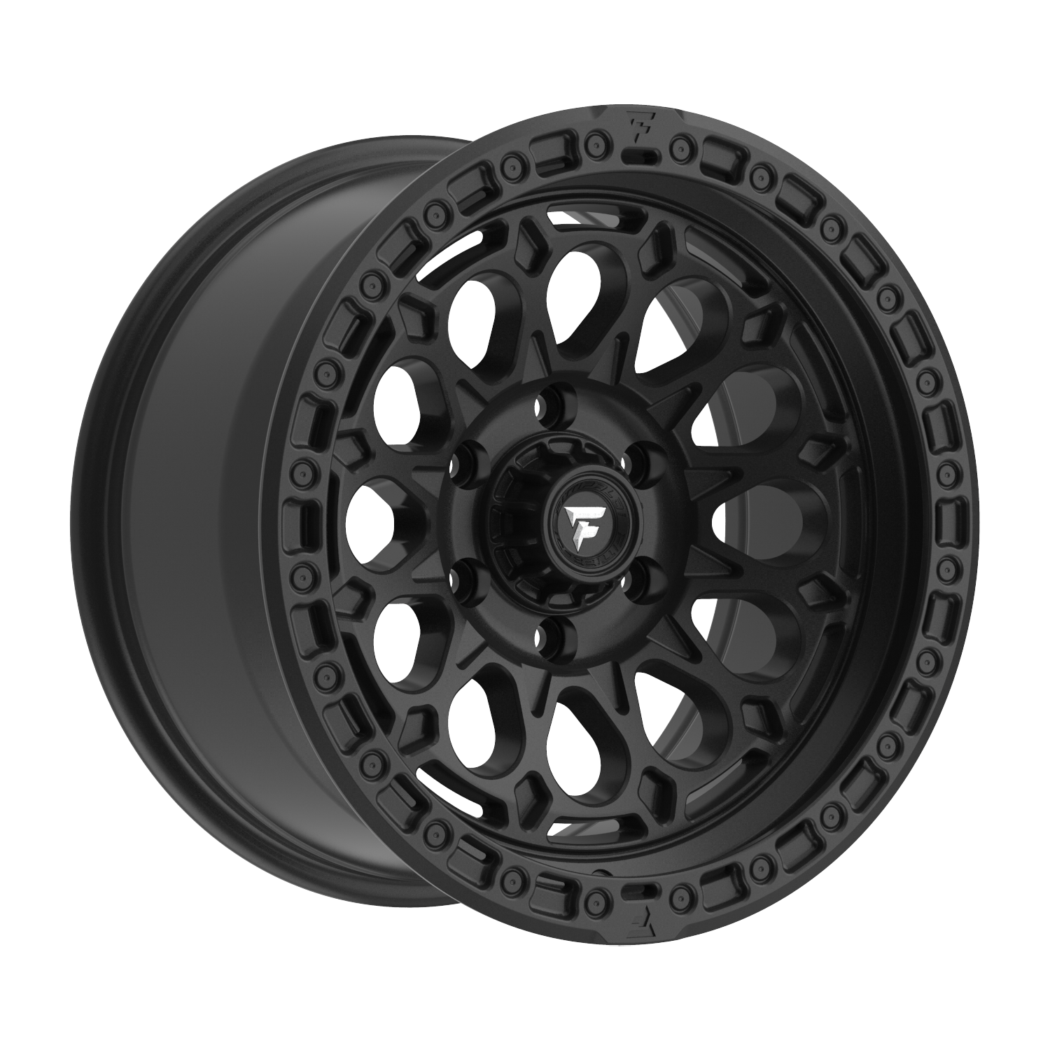 FITTIPALDI OFFROAD FT101SB 17X9, PCD 6X135, ET -12, CB 87.1-SATIN BLACK