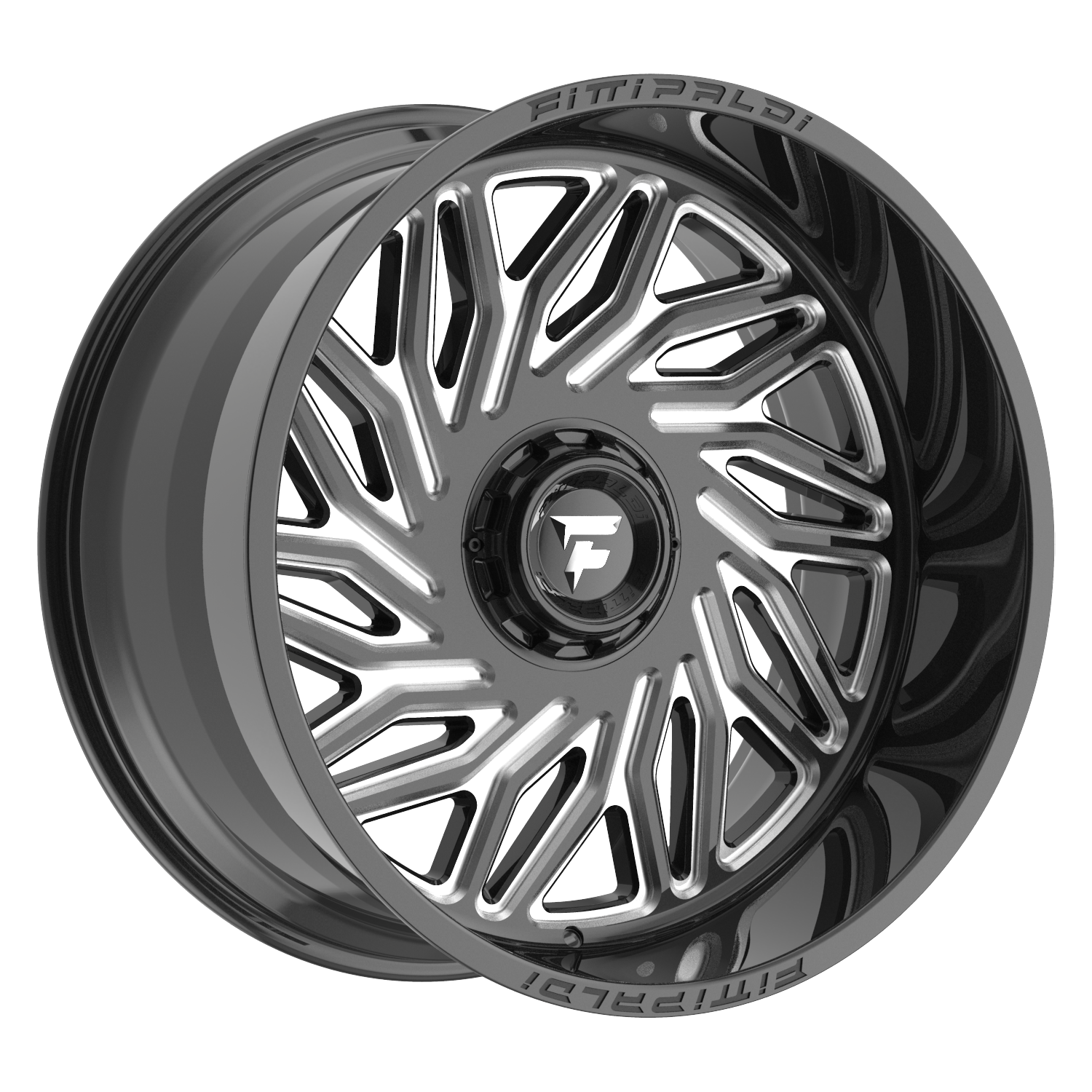 FITTIPALDI OFFROAD FA13BM 24X12, PCD 6X135/6X5.50, ET -44, CB 106.2-GLOSS BLACK MILLED