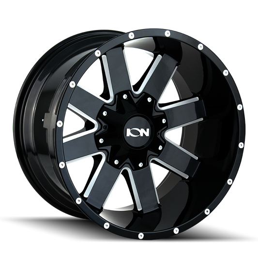 ION 141 18X9 0 5x150/5x139.7 GLOSS BLACK MILLED