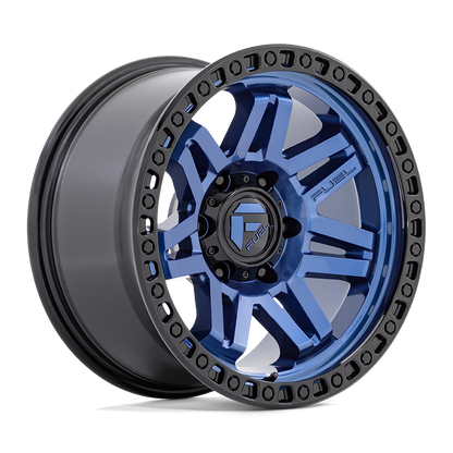 Fuel 1PC D813 SYNDICATE 17X9 -12 6X139.7 DARK BLUE WITH BLACK RING