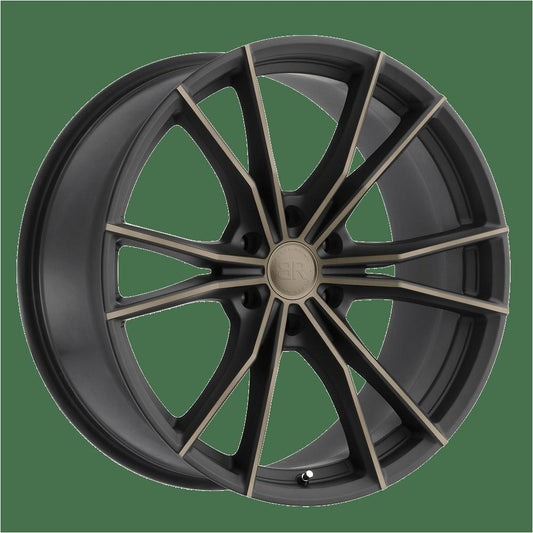 Black Rhino ZION 20X9 30 6X135/6X5.3 MATTE BLACK W/ MACHINED FACE & DARK MATTE TINT