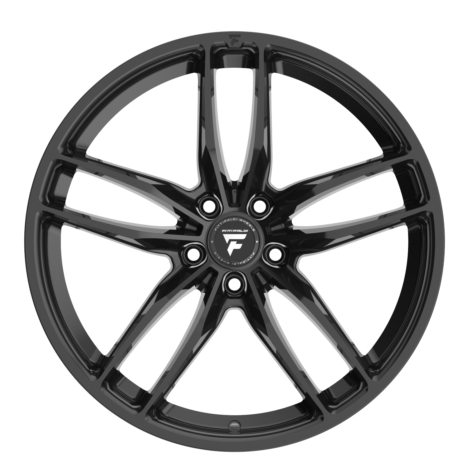 FITTIPALDI 361B 20X8.5 +35 5X112 Gloss Black