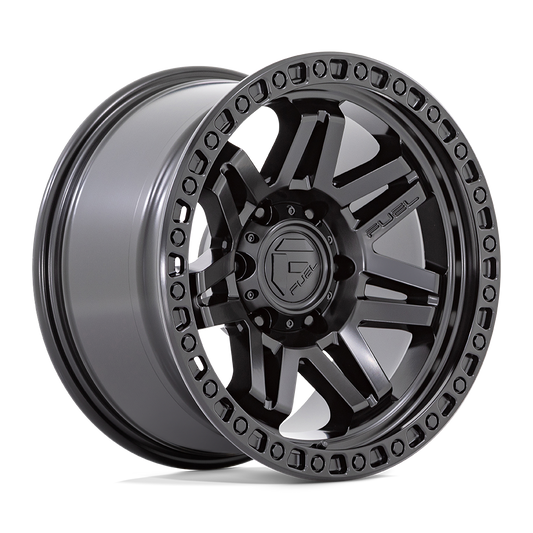 Fuel 1PC D810 SYNDICATE 17X9 -12 5X127 BLACKOUT