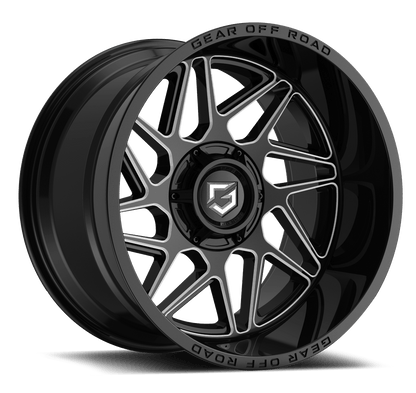 Gear Off Road 761BM RATIO 20X9 +18 8X170 Black