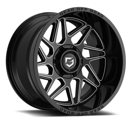 Gear Off Road 761BM RATIO 20X9 +18 6X135/6X5.50 Black