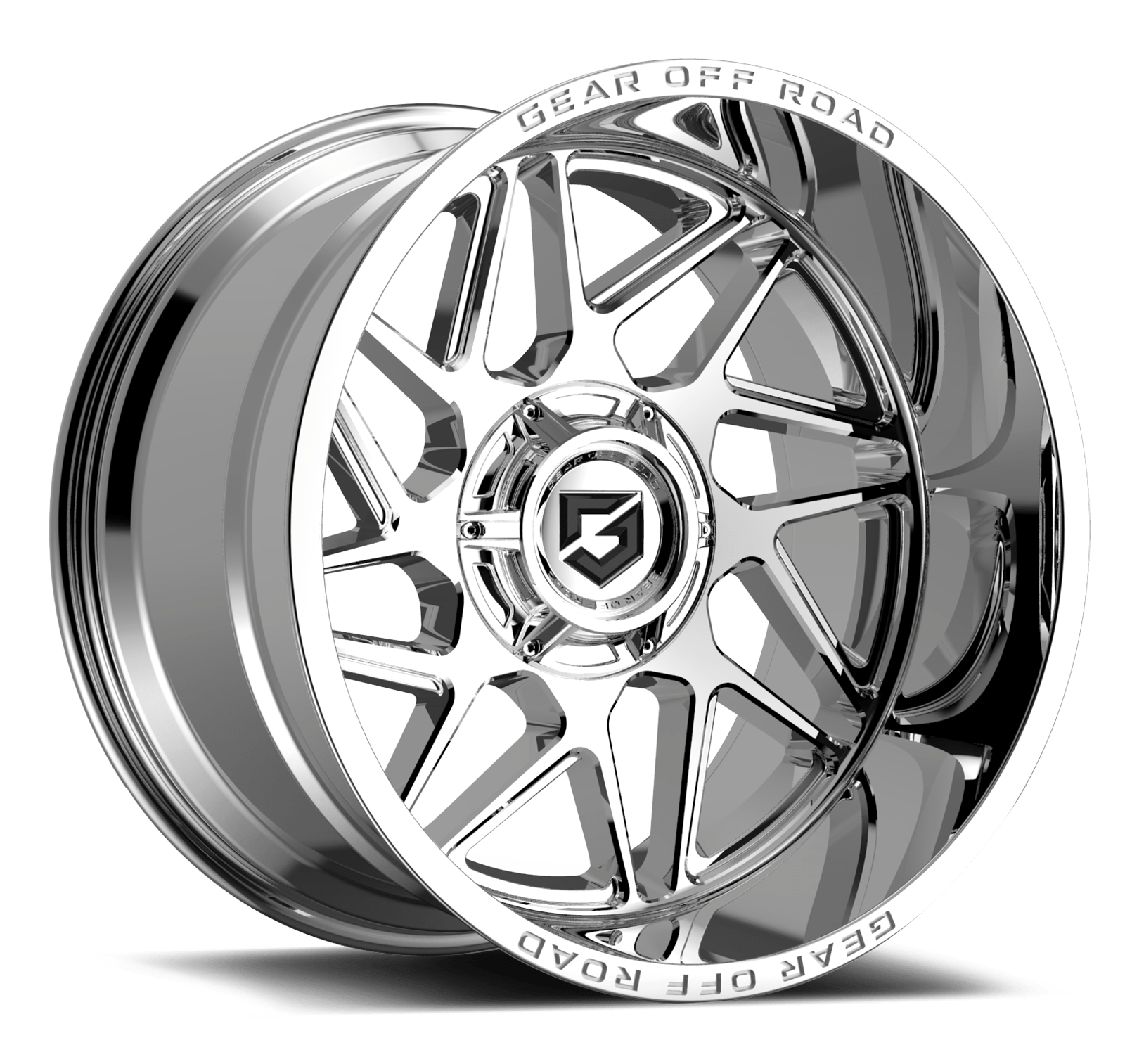 Gear Off Road 761C RATIO 20X9 +18 8X170 Chrome