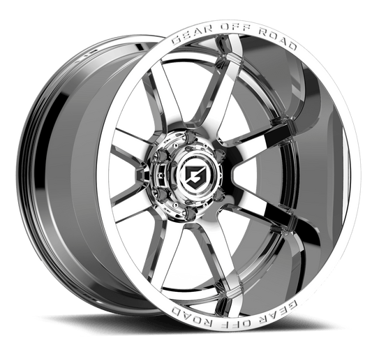 Gear Off Road 762C PIVOT 20X9 +18 6X5.50 Chrome
