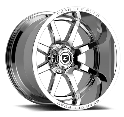 Gear Off Road 762C PIVOT 20X10 -19 6X135 Chrome