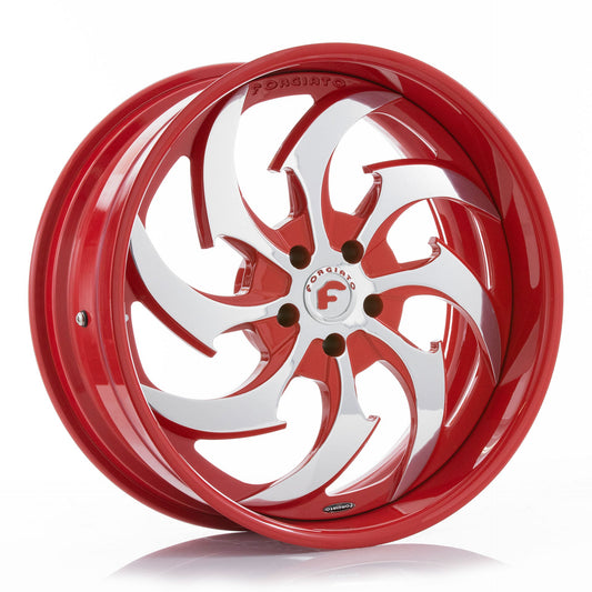 22" Set of 4 Forgiato Avviato for 1957 Belair (Flat Forging) Staggered - Wheels | Rims