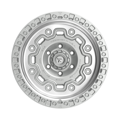 FITTIPALDI OFFROAD FT100MS 17X9, PCD 6X5.50, ET -12, CB 106.2-GLOSS SILVER MACHINED
