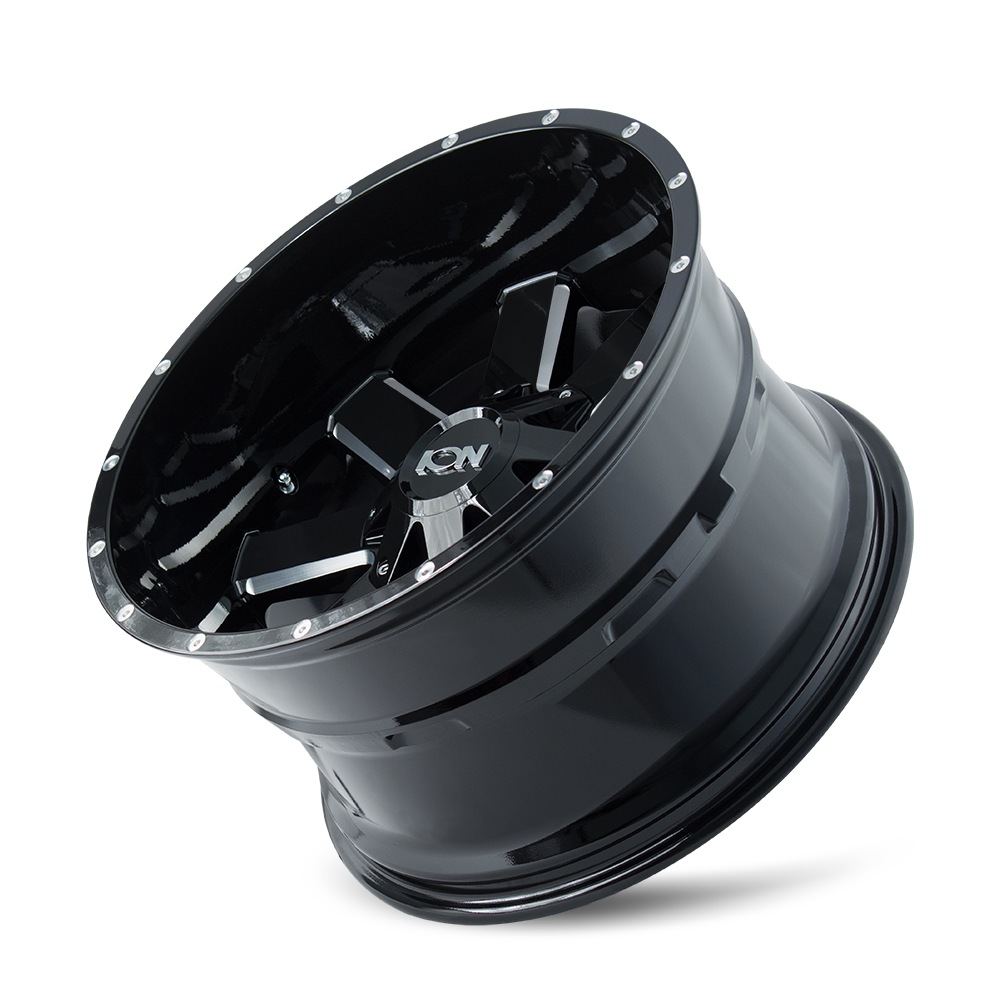 ION 141 18X9 18 5x150/5x139.7 GLOSS BLACK MILLED