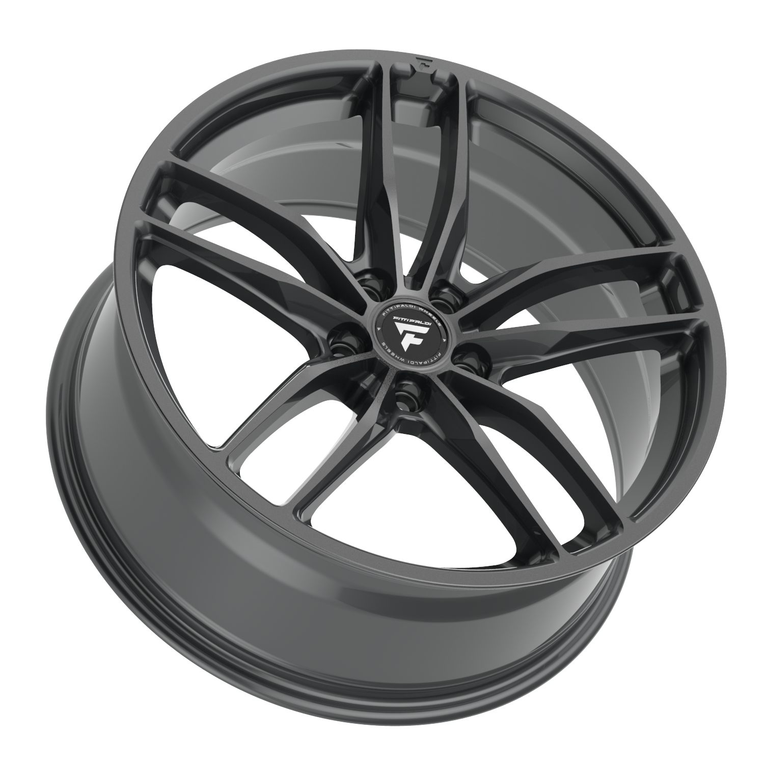 FITTIPALDI 361G 20X8.5 +35 5X112 Gloss Graphite
