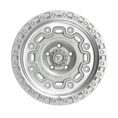 FITTIPALDI OFFROAD FT100MS 17X9, PCD 5X5.00, ET -12, CB 71.5-GLOSS SILVER MACHINED