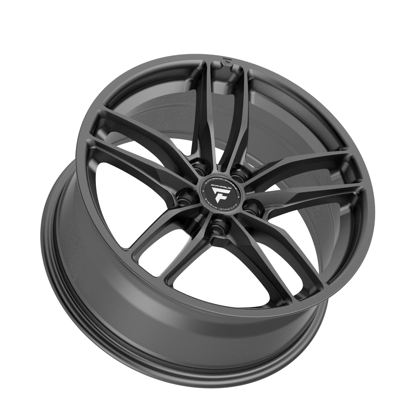 FITTIPALDI 361G 18X8 +35 5X112 Gloss Graphite