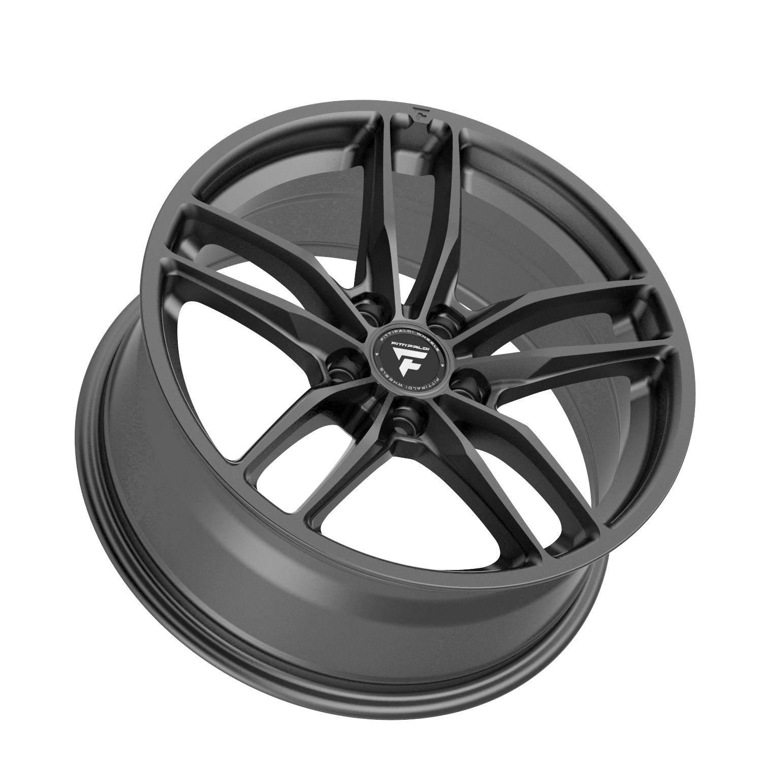 FITTIPALDI 361G 18X8 +35 5X112 Gloss Graphite
