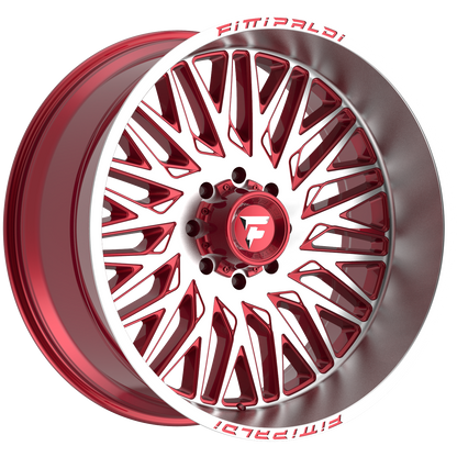 FITTIPALDI OFFROAD FA07MR 26X12, PCD 8X170, ET -44, CB 125.2-GLOSS RED MACHINED