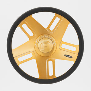 Veccio Steering Wheel (Brushed Gold)