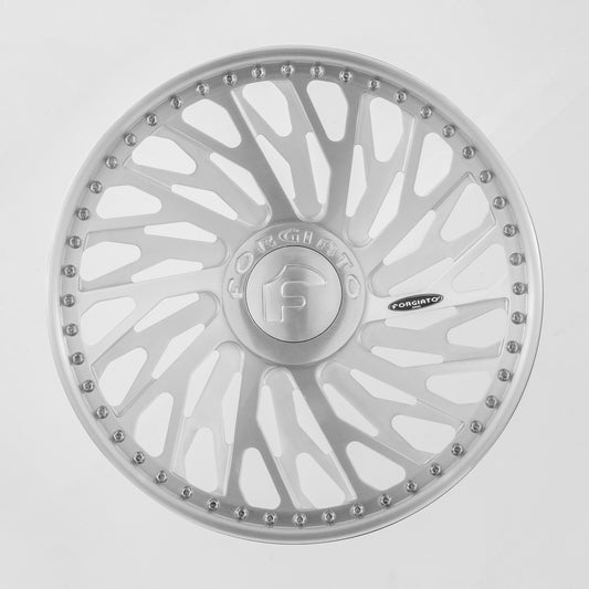 Forgiato Biaforca Steering Wheel w/ Bolts Brushed