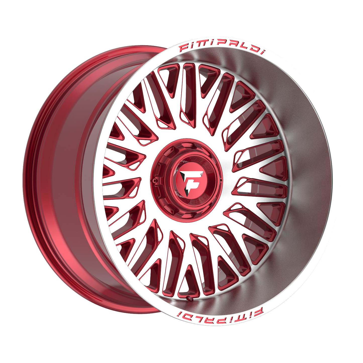 FITTIPALDI OFFROAD FA07MR 22X12, PCD 6X135/6X5.50, ET -44, CB 106.2-GLOSS RED MACHINED
