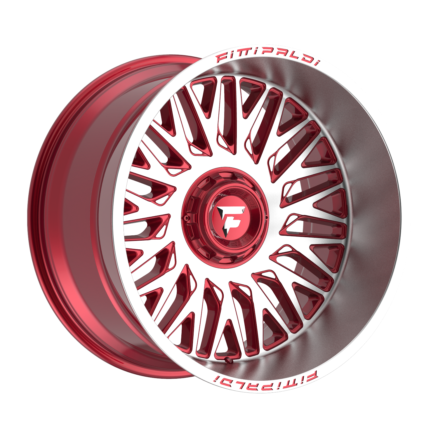FITTIPALDI OFFROAD FA07MR 22X12, PCD 6X135/6X5.50, ET -44, CB 106.2-GLOSS RED MACHINED