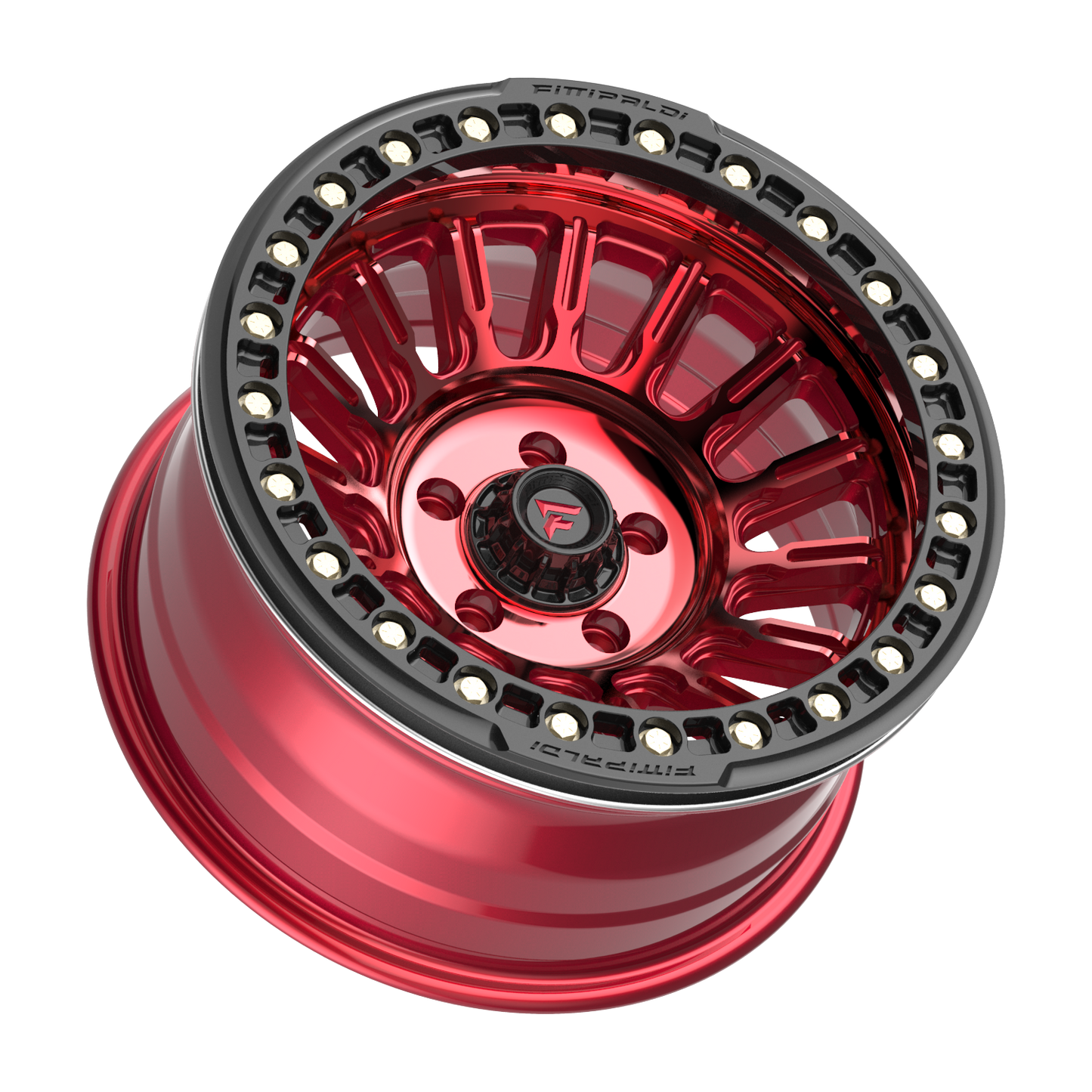 FITTIPALDI FB152R 17X9, PCD 5X5.00, ET -38, CB 71.5-METALLIC RED WITH RED TINT