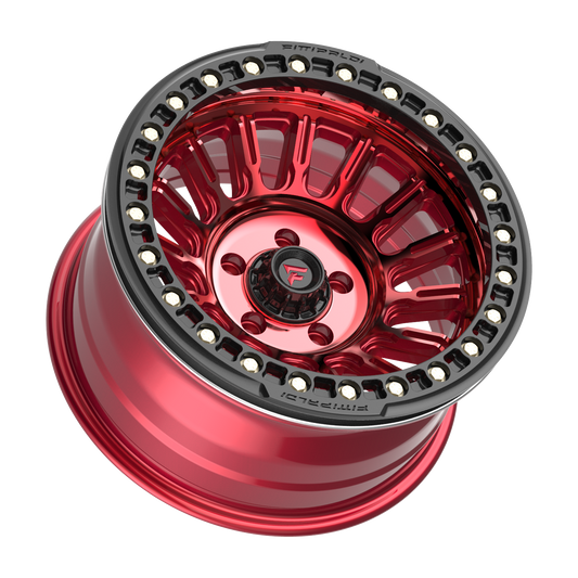 FITTIPALDI FB152R 17X9, PCD 5X5.00, ET -38, CB 71.5-METALLIC RED WITH RED TINT