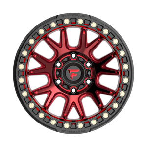 FITTIPALDI FB151R 17X9, PCD 6X5.50, ET -38, CB 106.2-METALLIC RED WITH RED TINT