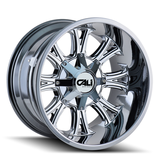 CALI OFF-ROAD AMERICANA 9101 20X10 -25MM 6x135/6x139.7 106MM CHROME