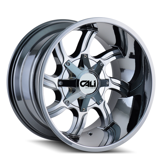 CALI OFF-ROAD TWISTED 9102 20X14 -76MM 8x180 124.1MM CHROME