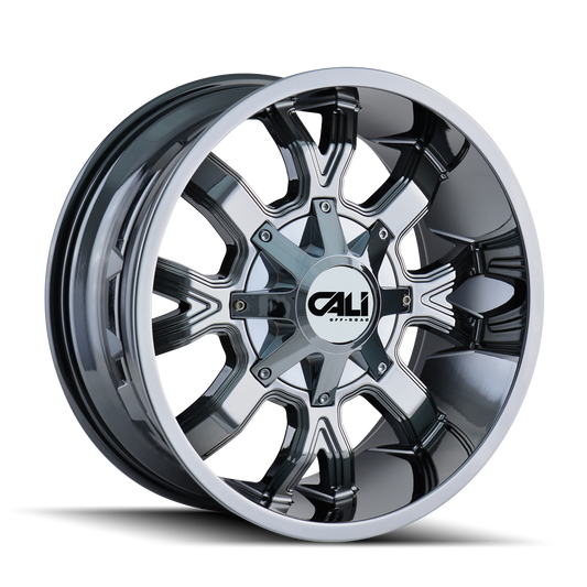 CALI OFF-ROAD DIRTY 9104 20X9 18MM 5x139.7/5x150 110MM CHROME