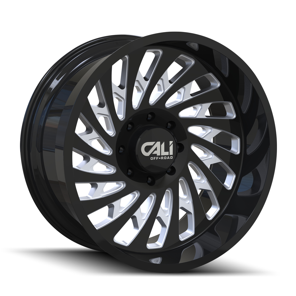 CALI OFF-ROAD SWITCHBACK 9108 20X10 -25MM 6x135 87.1MM GLOSS BLACK/MILLED