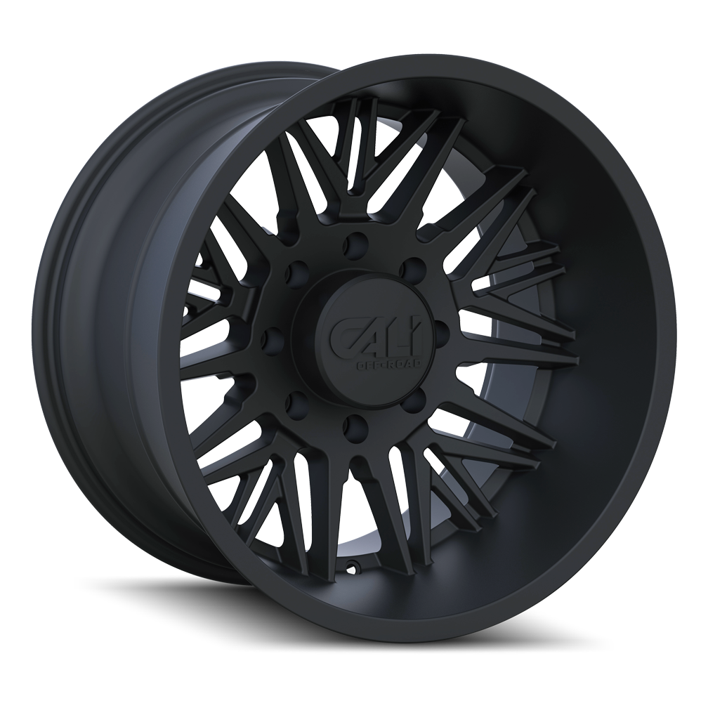 CALI OFF-ROAD RAWKON 9109 24X12 -51MM 8x165.1 130.8MM MATTE BLACK
