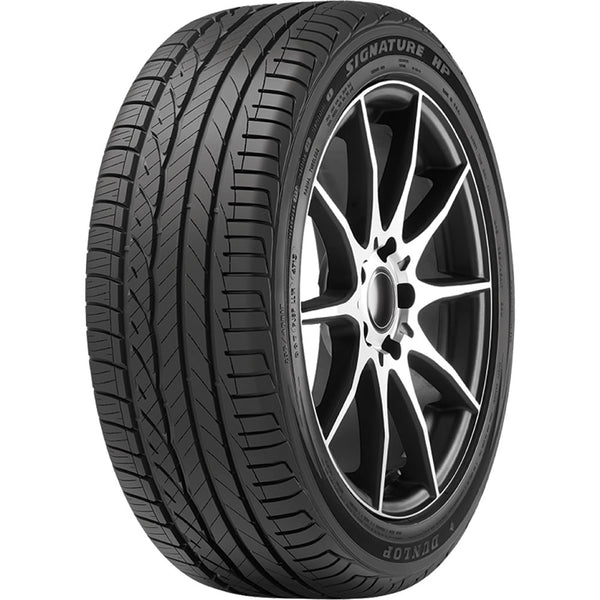 DUNLOP SIGNATURE HP 215/45R18 (25.6X8.4R 18) Tires – Wheels Below