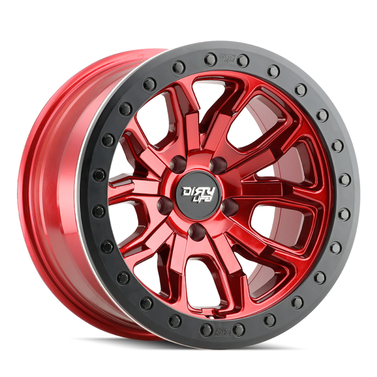 DIRTY LIFE DT-1 9303 17X9 -12 8x165 CRIMSON CANDY RED