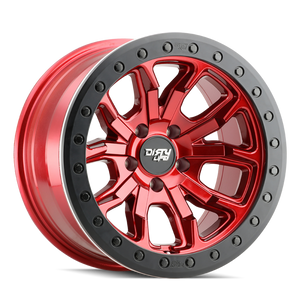 DIRTY LIFE DT-1 9303 17X9 -12 8x165 CRIMSON CANDY RED
