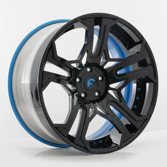 SET OF 4 21"/22" ECL Forgiato C8-ECL for 2023 Corvette C8 (TEC 3PC Forging) STAGGERED