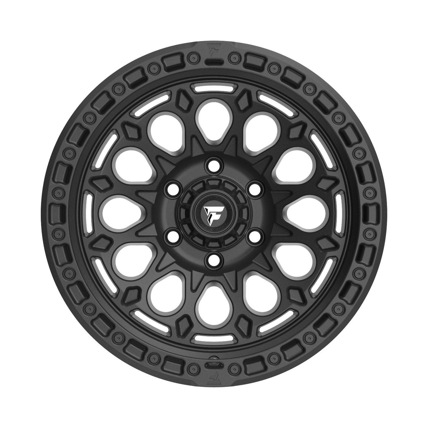 FITTIPALDI OFFROAD FT101SB 17X9, PCD 6X135, ET -12, CB 87.1-SATIN BLACK