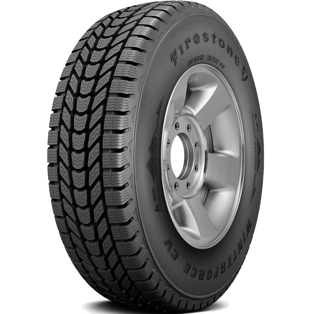FIRESTONE WINTERFORCE CV 195/75R16 (27.5X7.7R 16) Tires