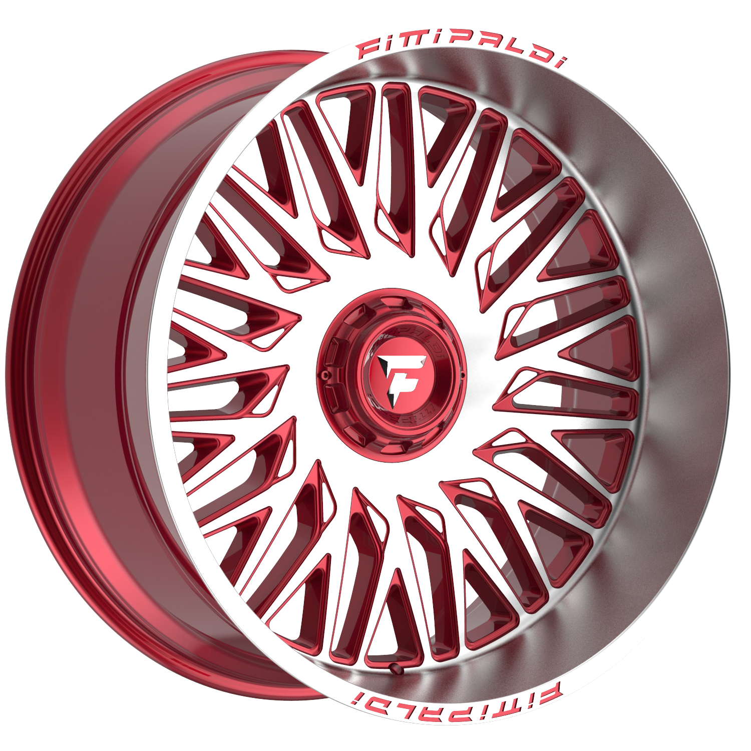 FITTIPALDI OFFROAD FA07MR 26X12, PCD 6X135/6X5.50, ET -44, CB 106.2-GLOSS RED MACHINED