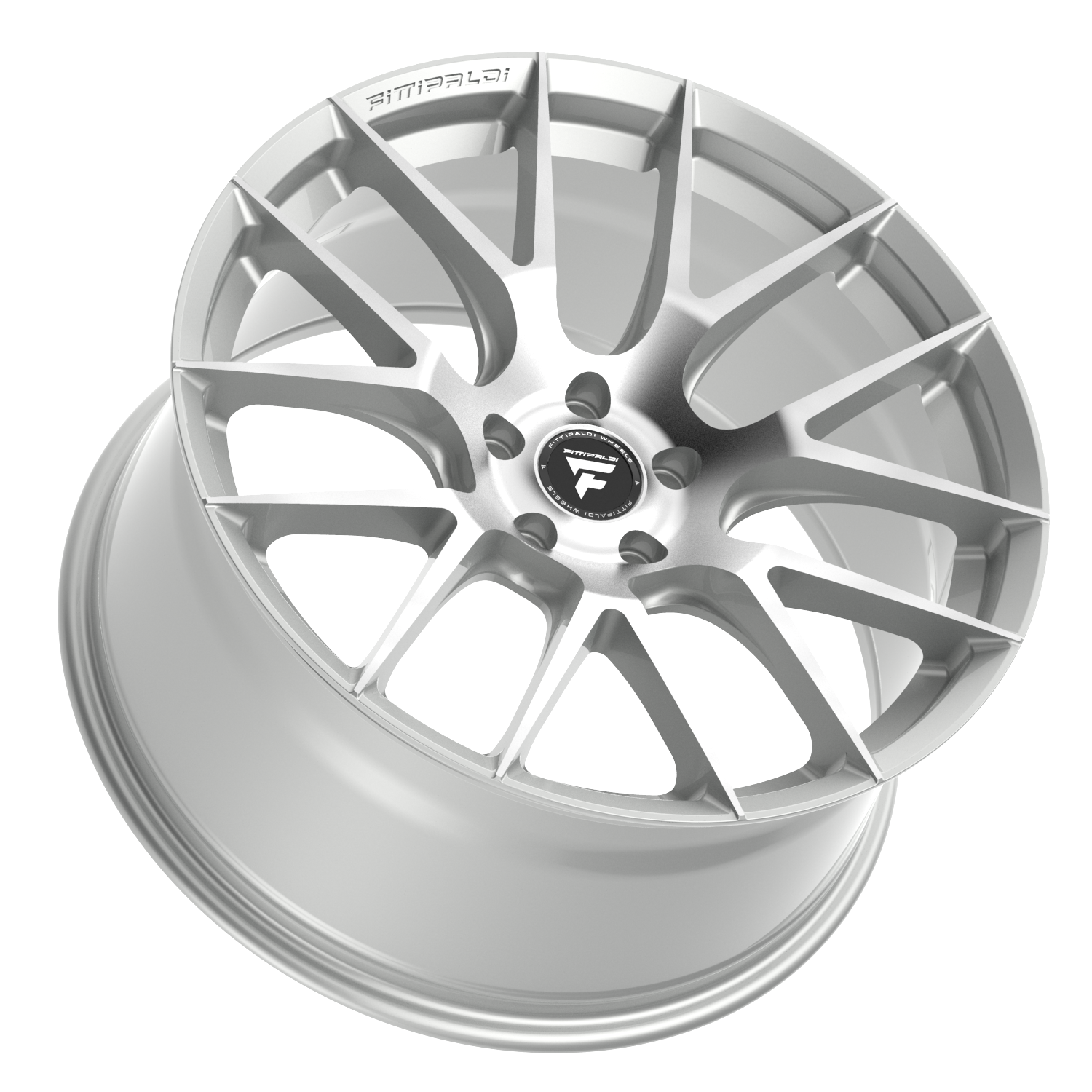 FITTIPALDI 360BS 20X10 +38 5X112 Brushed Silver