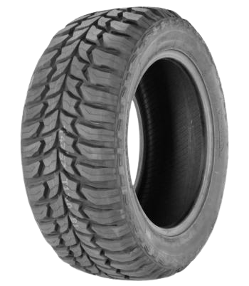 XF-8 26x14 6x139.7 (6x5.5) ET-76 Chrome With 37x13.50R26 Road One M/T or Similar