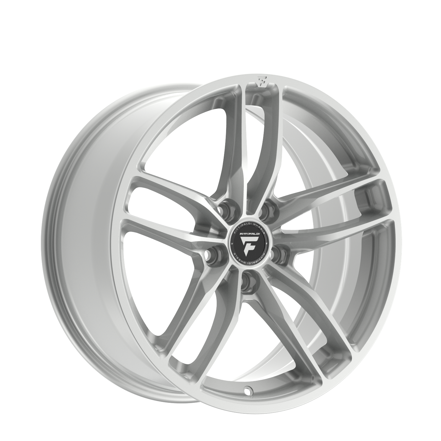 FITTIPALDI 361S 18X8 +35 5X4.50 Brushed Silver