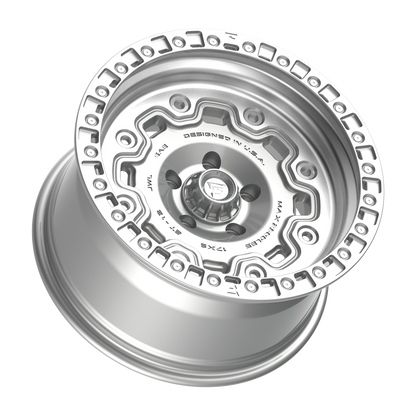 FITTIPALDI OFFROAD FT100MS 17X9, PCD 5X5.00, ET -12, CB 71.5-GLOSS SILVER MACHINED