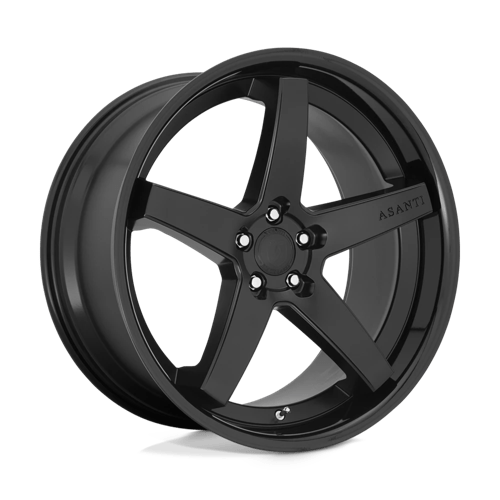 ASANTI BLACK AB31 20X9 5X112 S-BLK G-BLK LP 25MM