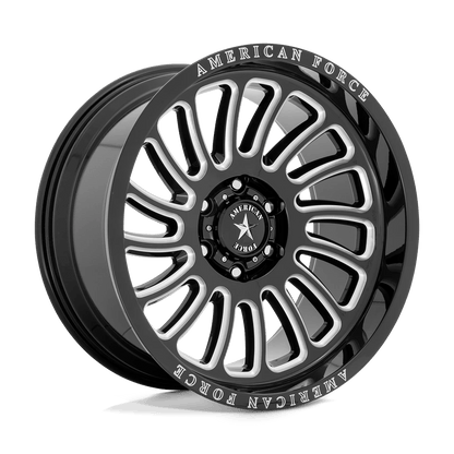 American Force Cast AC004 VULCAN 20X10 -18 6X135 GLOSS BLACK MILLED