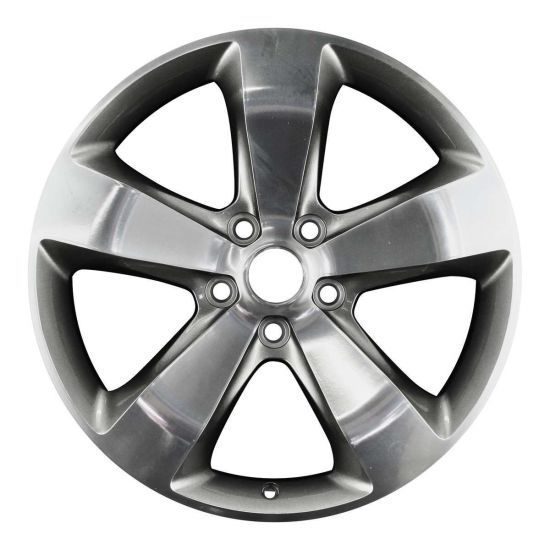 Jeep Replica Wheel 20x8 +56.4 5x127 (5x5) Polished With Charcoal Windows